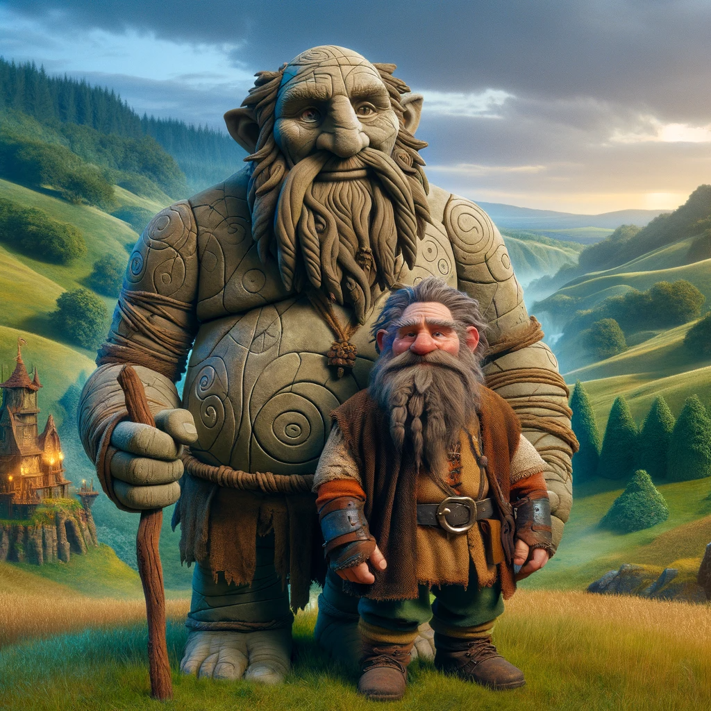 A Grumpy Dwarf’s Unusual Birthday Chat with Jahn, the Ancient Clay Golem of Cornell